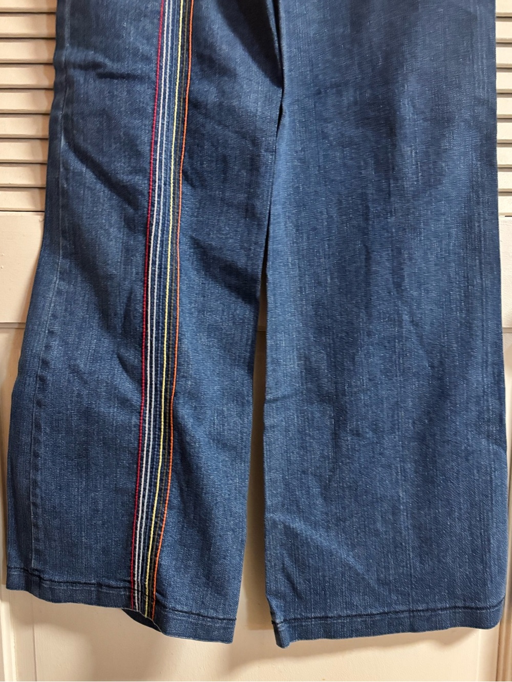 ModCloth Rainbow With Me Wide-Leg Jeans - Picture 11 of 14